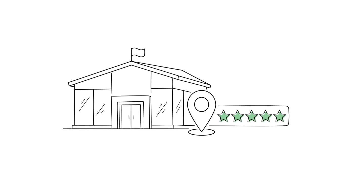 Notion-style illustration for Your Google Reviews Are Costing You Sales