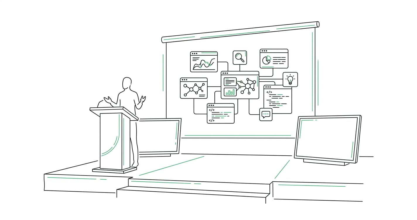 Notion-style illustration for A3 Brands at Digital Dealer 2026