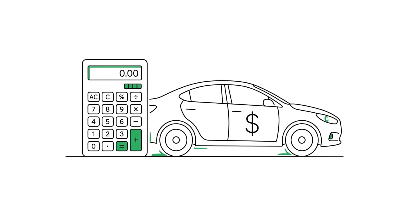 Notion-style illustration for dealership financing content SEO strategy