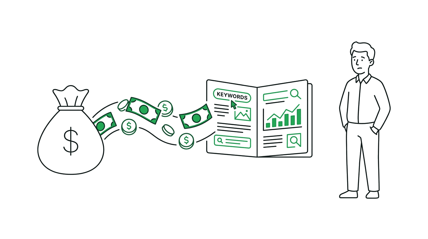 Notion-style illustration for Your OEM Will Pay for SEO. Most GMs Never Ask.