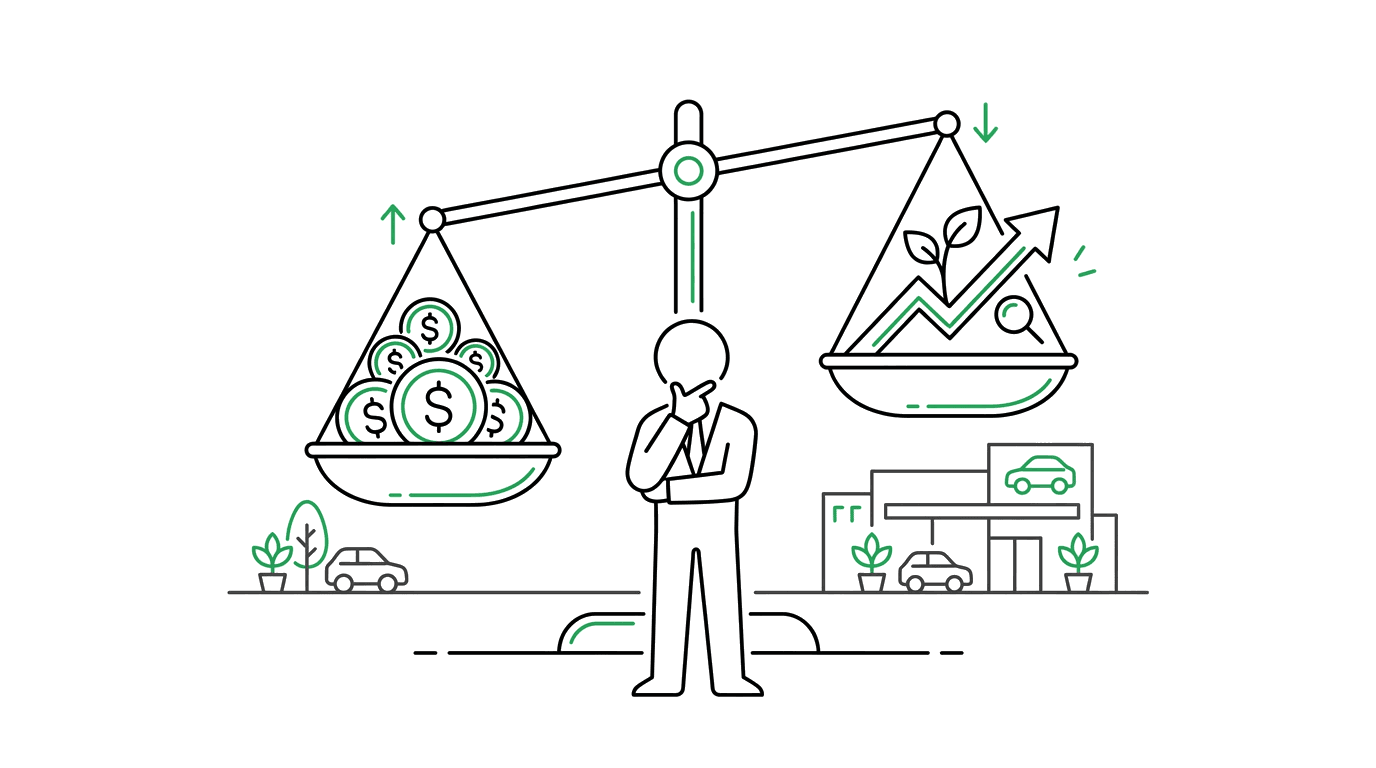 Notion-style illustration for Google Ads vs. SEO: Where Should Your Store Spend?
