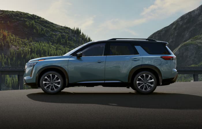 Nissan vehicle exterior