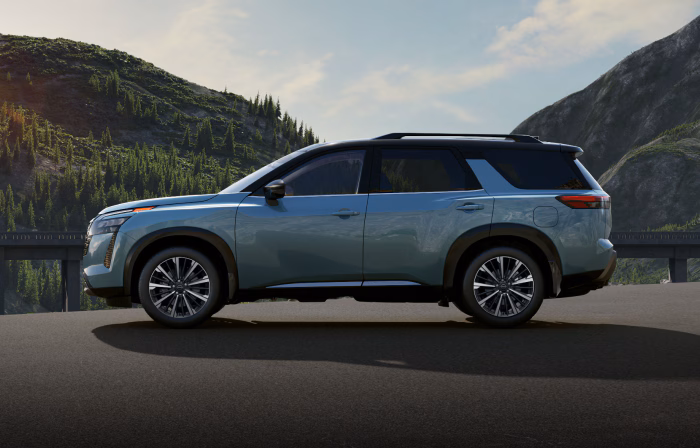 Nissan vehicle exterior