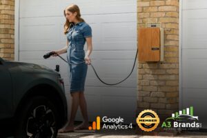 EV Car Owner Charging Home