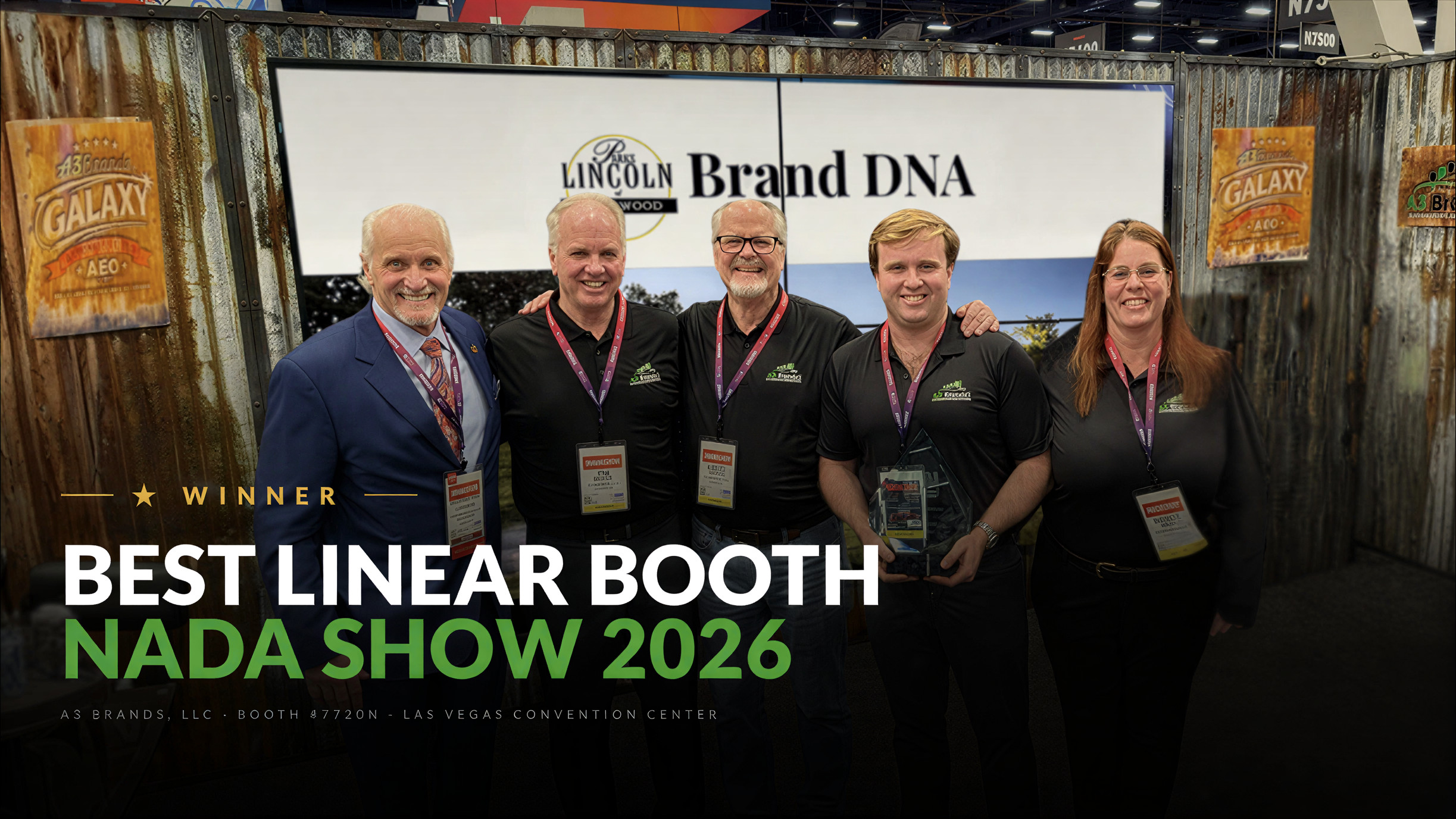 A3 Brands Wins Best Linear Booth Award at NADA Show 2026